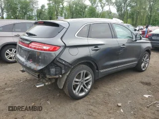 2018 Lincoln MKC Reserve with VIN 5LMCJ3D99JUL01194, listed as a Copart auction lot 58380425 with 101,842 mi miles and Salvage title. Bid and sale history available at DreamBid. Image 3.