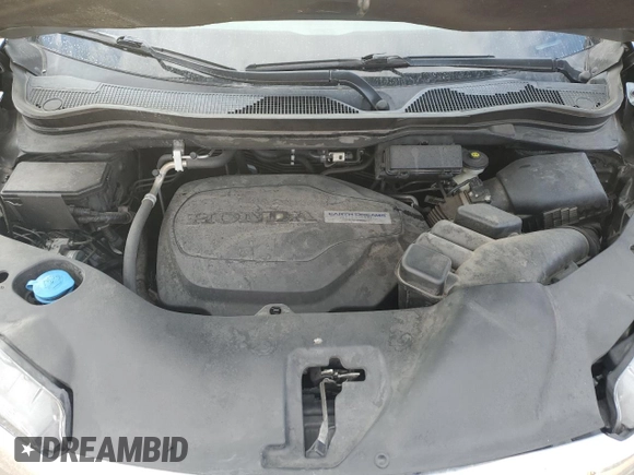 2019 Honda Ridgeline RTL-T with VIN 5FPYK3F64KB013498, listed as a Copart auction lot 44334195 with 104,197 mi miles and Salvage title. Bid and sale history available at DreamBid. Image 12.