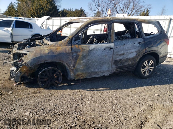 2017 Honda Pilot EX with VIN 5FNYF6H32HB008391, listed as a Copart auction lot 47603075 with Not Provided miles and Non Repairable. Bid and sale history available at DreamBid. Image 1.