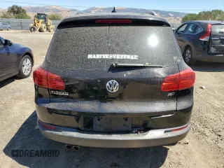 2013 Volkswagen Tiguan SE with VIN WVGAV3AX9DW574114, listed as a Copart auction lot 67578024 with Not provided miles and Non repairable. Bid and sale history available at DreamBid. Image 6.