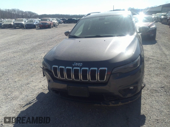 2019 Jeep Cherokee Latitude Plus with VIN 1C4PJMLX9KD413915, listed as a IAAI auction lot 41747608 with 50,390 mi miles and . Bid and sale history available at DreamBid. Image 13.