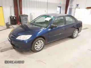 2004 Honda Civic LX with VIN 2HGES16574H587907, listed as a IAAI auction lot 42130597 with 214,451 mi miles and . Bid and sale history available at carsss.com. Image 2.