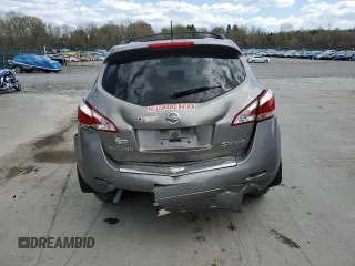 2011 Nissan Murano S with VIN JN8AZ1MW1BW184884, listed as a Copart auction lot 54466325 with 137,565 mi miles and Salvage Title. Bid and sale history available at DreamBid. Image 6.