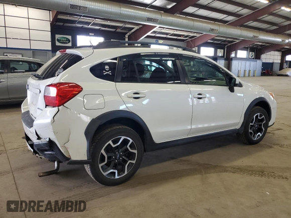 2017 Subaru Crosstrek Premium with VIN JF2GPABC8HG258004, listed as a Copart auction lot 49143975 with 76,456 mi miles and Salvage Title. Bid and sale history available at carsss.com. Image 3.