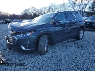 2020 Chevrolet Traverse LT Cloth with VIN 1GNEVGKWXLJ206563, listed as a Copart auction lot 47421985 with 0 mi miles and Salvage Title. Bid and sale history available at carsss.com. Image 1.