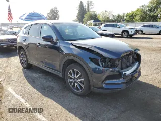 2018 Mazda CX-5 Touring with VIN JM3KFBCM2J0322214, listed as a Copart auction lot 51343775 with 45,915 mi miles and Salvage Title. Bid and sale history available at DreamBid. Image 4.