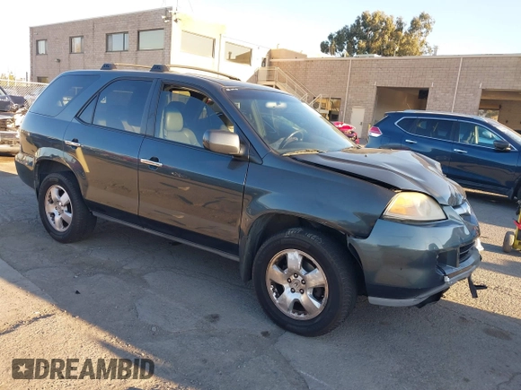 2006 Acura MDX with VIN 2HNYD18246H549248, listed as a IAAI auction lot 41361032 with 176,399 mi miles. Bid and sale history available at carsss.com. Image 1.