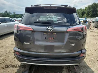2016 Toyota RAV4 XLE with VIN 2T3RFREV4GW478667, listed as a Copart auction lot 64580095 with 70,593 mi miles and Salvage title. Bid and sale history available at DreamBid. Image 6.