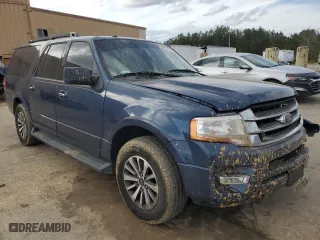 2017 Ford Expedition EL XLT with VIN 1FMJK1JT5HEA84792, listed as a Copart auction lot 47754385 with NaN miles and Salvage Title. Bid and sale history available at carsss.com. Image 4.