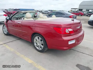 2008 Chrysler Sebring Limited with VIN 1C3LC65M28N268411, listed as a IAAI auction lot 41877805 with 110,886 mi miles. Bid and sale history available at carsss.com. Image 3.