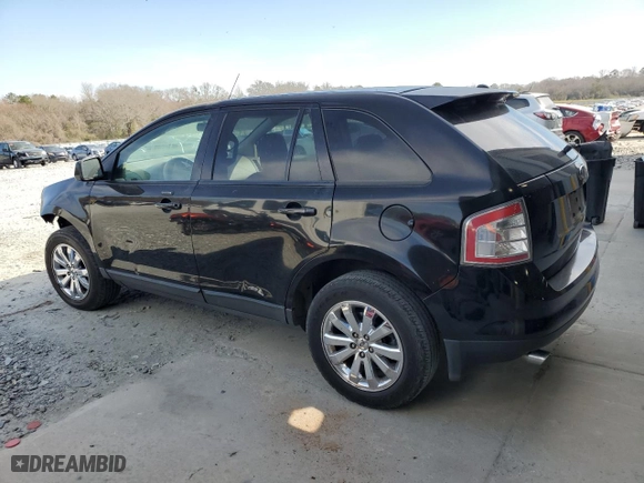 2007 Ford Edge SEL with VIN 2FMDK38C47BA63683, listed as a Copart auction lot 46981165 with 182,661 mi miles and Salvage Title. Bid and sale history available at carsss.com. Image 2.
