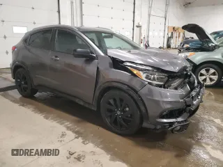 2022 Honda HR-V Sport with VIN 3CZRU6H1XNM736793, listed as a Copart auction lot 83360194 with 45,266 mi miles and Non Repairable. Bid and sale history available at carsss.com. Image 4.