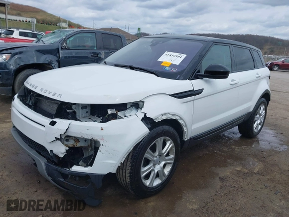 2018 Land Rover Range Rover Evoque SE with VIN SALVP2RX3JH321006, listed as a IAAI auction lot 41810994 with 53,642 mi miles and . Bid and sale history available at DreamBid. Image 18.