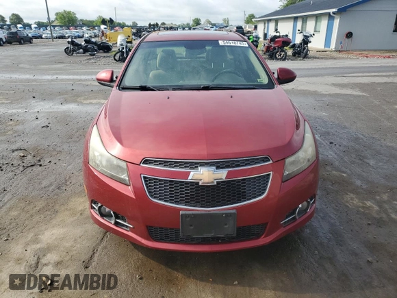 2011 Chevrolet Cruze LTZ with VIN 1G1PH5S91B7235560, listed as a Copart auction lot 54618745 with 238,231 mi miles and Clean Title. Bid and sale history available at DreamBid. Image 5.