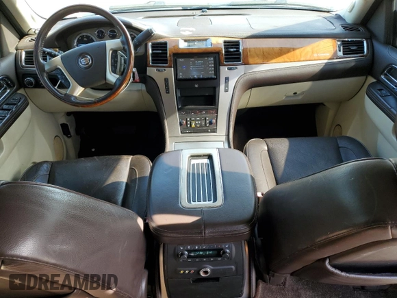 2011 Cadillac Escalade ESV Platinum Edition with VIN 1GYS4KEF0BR319171, listed as a Copart auction lot 47649995 with 194,202 mi miles and Salvage title. Bid and sale history available at DreamBid. Image 8.