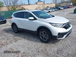 2020 Honda CR-V EX with VIN 2HKRW2H58LH680318, listed as a IAAI auction lot 41918024 with 23,380 mi miles. Bid and sale history available at carsss.com. Image 1.