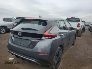 2023 Nissan LEAF SV Plus with VIN 1N4CZ1CV9PC557276, listed as a Copart auction lot 43772075 with 10,533 mi miles and Salvage Title. Bid and sale history available at DreamBid. Image 3.