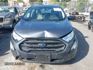 2020 Ford EcoSport S with VIN MAJ3S2FEXLC384707, listed as a IAAI auction lot 41594106 with 28,489 mi miles and . Bid and sale history available at DreamBid. Image 12.