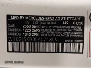 2020 Mercedes-Benz CLS 450 с VIN W1K2J5KB3LA071859, выставлен на аукционе IAAI как лот 42180062 с пробегом 18 267 миль миль и . История ставок и продаж доступна на DreamBid. Изображение 9.