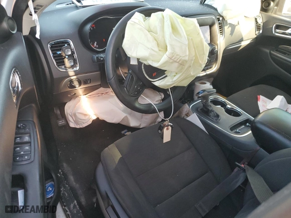 2018 Dodge Durango SXT with VIN 1C4RDHAG8JC160049, listed as a Copart auction lot 80338554 with 0 mi miles and Salvage Title. Bid and sale history available at carsss.com. Image 8.
