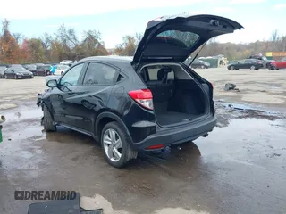 2019 Honda HR-V EX-L with VIN 3CZRU6H71KM720174, listed as a IAAI auction lot 40894945 with 55,483 mi miles. Bid and sale history available at carsss.com. Image 3.