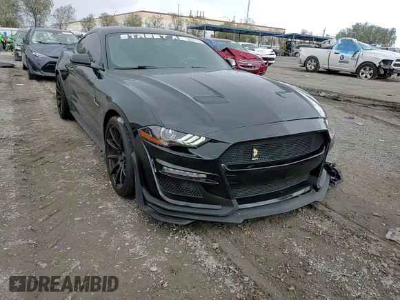 2018 Ford Mustang GT with VIN 1FA6P8CF6J5181359, listed as a Copart auction lot 56077125 with 79,573 mi miles and Salvage title. Bid and sale history available at DreamBid. Image 13.