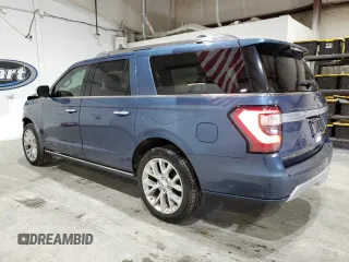 2019 Ford Expedition Max Platinum with VIN 1FMJK1LT6KEA89777, listed as a Copart auction lot 84071914 with 84,130 mi miles and Clean title. Bid and sale history available at DreamBid. Image 2.