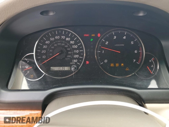 2006 Lexus GX 470 z VIN JTJBT20X160098938, wystawiony jako Copart lot #50450275 z przebiegiem 153 513 mil mil oraz Szkody całkowita. Historia ofert i sprzedaży dostępna na DreamBid. Obrazek 9.