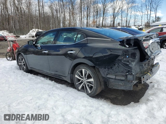 2020 Nissan Maxima SV with VIN 1N4AA6CV2LC364697, listed as a Copart auction lot 44010965 with 85,153 mi miles and Salvage title. Bid and sale history available at DreamBid. Image 2.