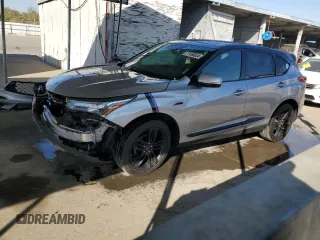 2020 Acura RDX w/A-Spec Pkg with VIN 5J8TC1H61LL017669, listed as a Copart auction lot 77456834 with 117,882 mi miles and Salvage Title. Bid and sale history available at carsss.com. Image 1.