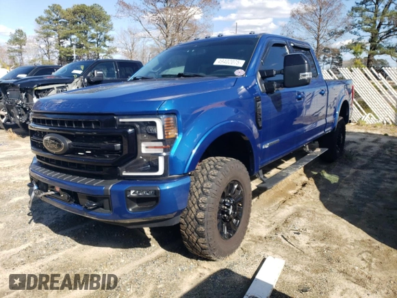 2022 Ford F-350 XL with VIN 1FT8W3BT8NEC84191, listed as a Copart auction lot 49402075 with Not Provided miles and Salvage Title. Bid and sale history available at DreamBid. Image 1.