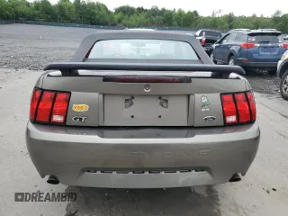 2002 Ford Mustang GT Deluxe with VIN 1FAFP45X32F166506, listed as a Copart auction lot 59657675 with 163,976 mi miles and Salvage title. Bid and sale history available at DreamBid. Image 6.