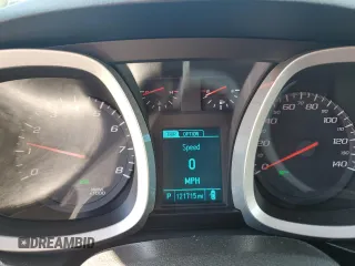 2013 Chevrolet Equinox LT z VIN 2GNFLNEK0D6244910, wystawiony jako Copart lot #55695375 z przebiegiem 121 715 mil mil oraz Szkoda całkowita • Salvage title. Historia ofert i sprzedaży dostępna na DreamBid. Obrazek 9.