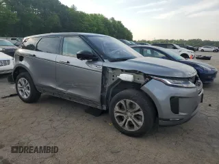 2020 Land Rover Range Rover Evoque S with VIN SALZJ2FX7LH039218, listed as a Copart auction lot 51685475 with 37,684 mi miles and Salvage Title. Bid and sale history available at carsss.com. Image 4.