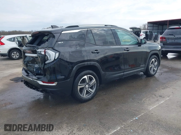 2019 GMC Terrain SLT with VIN 3GKALPEV1KL239169, listed as a IAAI auction lot 41990058 with 83,254 mi miles and . Bid and sale history available at carsss.com. Image 4.