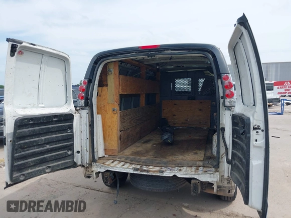 2016 Chevrolet Express Cargo Van with VIN 1GCWGAFF1G1259365, listed as a IAAI auction lot 42066824 with 279,250 mi miles. Bid and sale history available at carsss.com. Image 18.