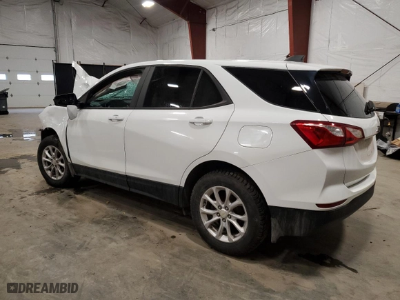 2020 Chevrolet Equinox LS with VIN 3GNAXSEV0LS712254, listed as a Copart auction lot 44042695 with 0 mi miles and Salvage Title. Bid and sale history available at carsss.com. Image 2.