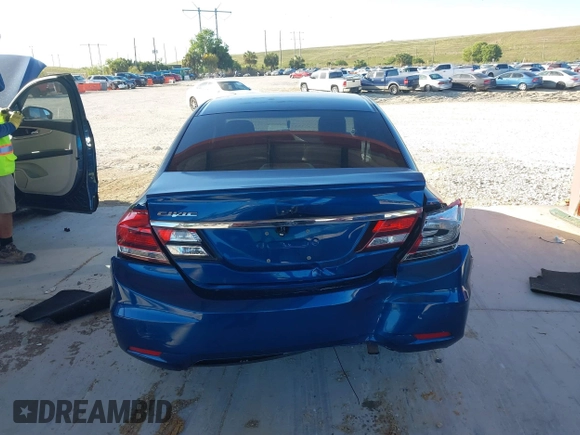 2014 Honda Civic Sedan EX with VIN 19XFB2F88EE207456, listed as a IAAI auction lot 41755472 with 120,337 mi miles. Bid and sale history available at carsss.com. Image 16.
