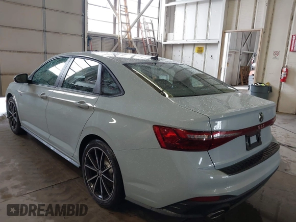 2025 Volkswagen Jetta GLI Autobahn with VIN 3VW2T7BUXSM033304, listed as a IAAI auction lot 41540900 with 795 mi miles and . Bid and sale history available at DreamBid. Image 3.