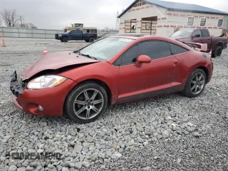 2008 Mitsubishi Eclipse SE-V6 with VIN 4A3AK64TX8E017079, listed as a Copart auction lot 83951624 with 147,472 mi miles and Salvage Title. Bid and sale history available at carsss.com. Image 1.