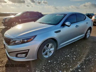 2014 Kia Optima LX z VIN KNAGM4A74E5489614, wystawiony jako Copart lot #64683505 z przebiegiem 103 079 mil mil oraz Szkoda całkowita • Salvage title. Historia ofert i sprzedaży dostępna na DreamBid. Obrazek 1.