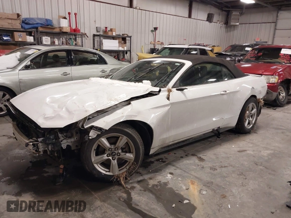 2016 Ford Mustang V6 with VIN 1FATP8EM3G5280017, listed as a IAAI auction lot 41608143 with 124,592 mi miles and . Bid and sale history available at DreamBid. Image 2.