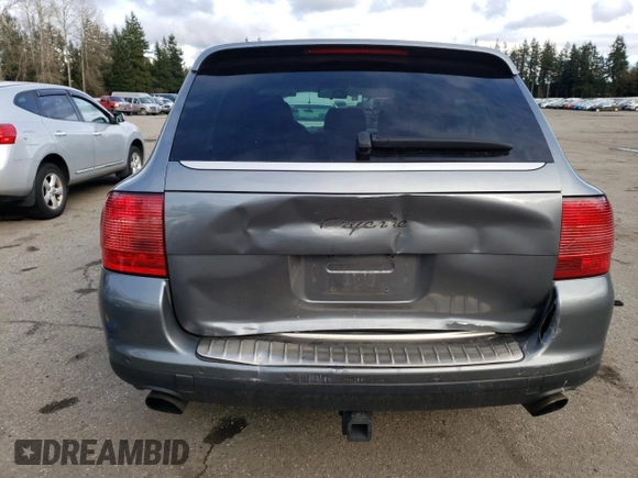 2004 Porsche Cayenne with VIN WP1AA29P44LA23216, listed as a Copart auction lot 46290925 with 140,655 mi miles and Salvage Title. Bid and sale history available at carsss.com. Image 6.