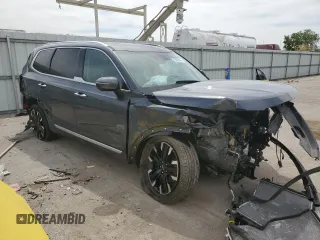 2024 Kia Telluride SX Prestige с VIN 5XYP5DGC6RG458544, выставлен на аукционе Copart как лот 55989465 с пробегом 25 986 миль миль и Списание • Salvage title. История ставок и продаж доступна на DreamBid. Изображение 4.