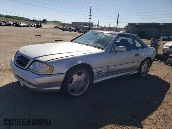 1998 Mercedes-Benz SL with VIN WDBFA76F0WF155423, listed as a Copart auction lot 73841914 with 153,822 mi miles and Clean title. Bid and sale history available at DreamBid. Image 1.