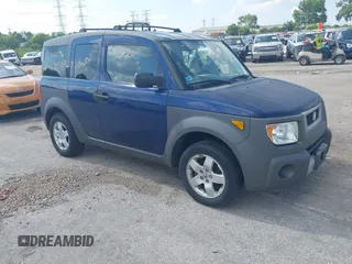 2003 Honda Element EX with VIN 5J6YH28543L051795, listed as a IAAI auction lot 42753181 with 200,672 mi miles and . Bid and sale history available at DreamBid. Image 1.