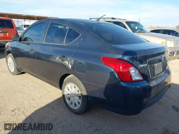 2015 Nissan Versa S Plus with VIN 3N1CN7AP1FL951373, listed as a IAAI auction lot 41461483 with 131,365 mi miles and . Bid and sale history available at DreamBid. Image 3.