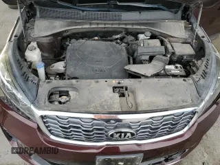 2019 Kia Sorento EX Sport V6 with VIN 5XYPH4A59KG462398, listed as a Copart auction lot 82901194 with 63,812 mi miles and Salvage Title. Bid and sale history available at carsss.com. Image 12.