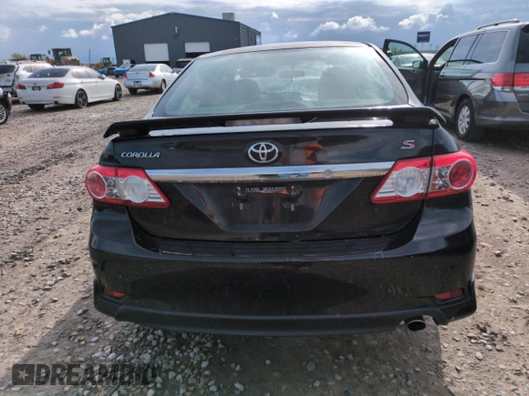 2013 Toyota Corolla L with VIN 5YFBU4EE4DP076325, listed as a Copart auction lot 53501975 with 0 mi miles and Salvage Title. Bid and sale history available at carsss.com. Image 6.