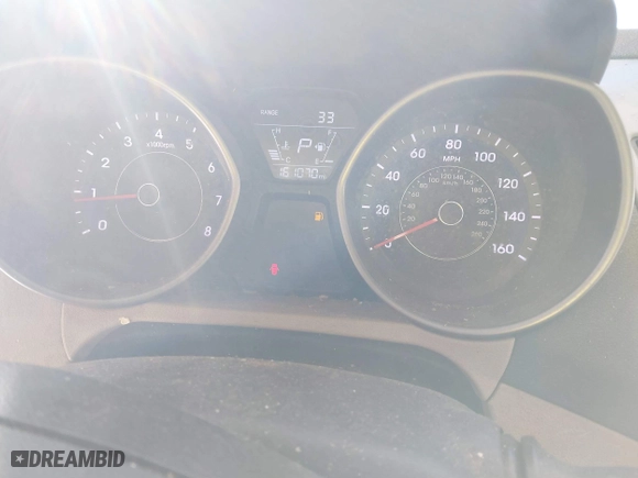 2016 Hyundai Elantra SE with VIN 5NPDH4AE9GH768763, listed as a IAAI auction lot 41155724 with 161,070 mi miles. Bid and sale history available at carsss.com. Image 7.